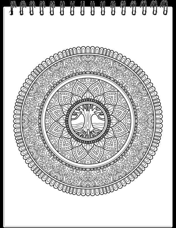 ColorIt Mandalas To Color, Volume II Coloring Book for Adults by Terbit Basuki - Image 8