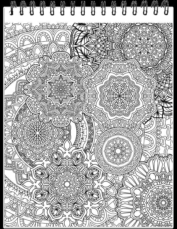 ColorIt Mandalas To Color, Volume II Coloring Book for Adults by Terbit Basuki - Image 9