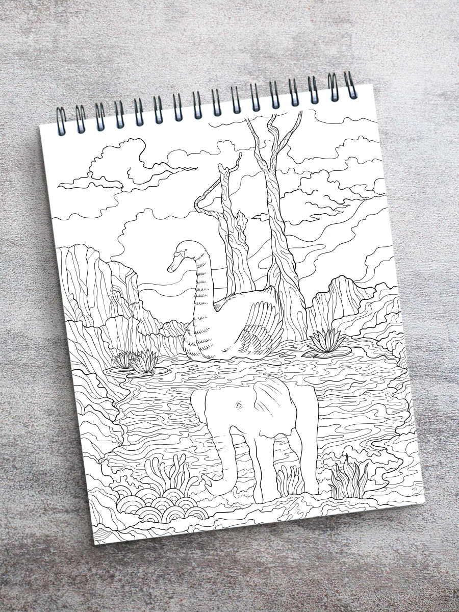 ColorIt Modern Art Coloring Book for Adults by Terbit Basuki - Image 5