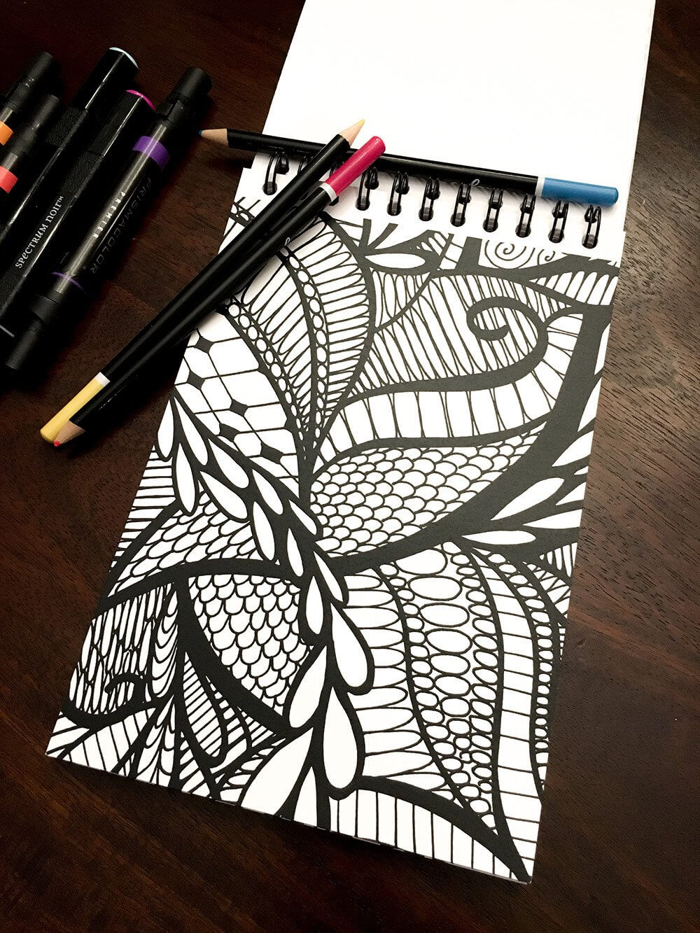 ColorIt Traveling Doodles Illustrated By Virginia Falkinburg - Image 5